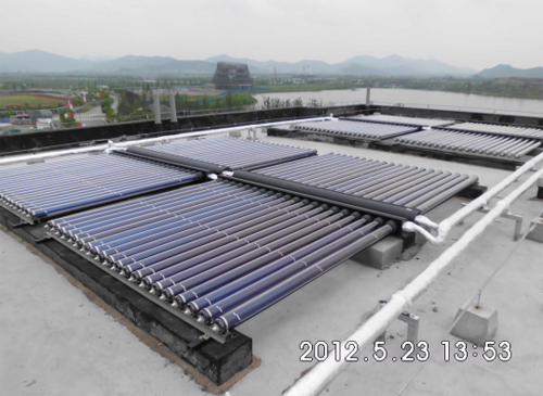 宁波云鹭湾2#5#地块太阳能热水系统工程